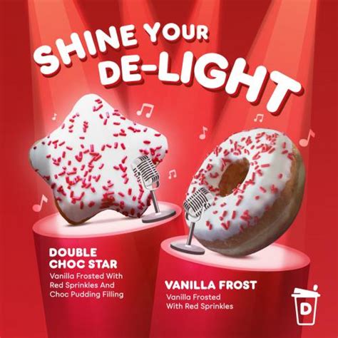 2 Aug 2023 Onward Dunkin National Day Double Choc Star And Vanilla