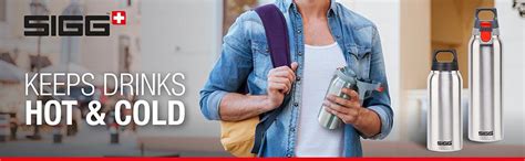 Sigg Thermosflasche Hot Cold Orange L Sport Freizeit