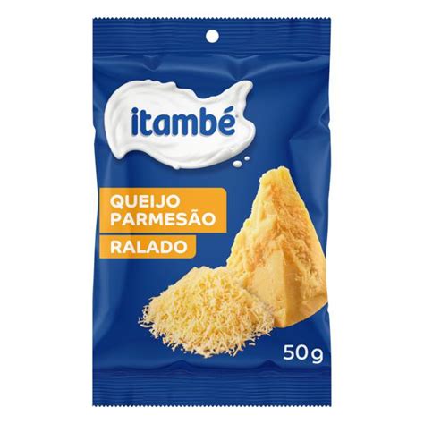 Queijo Parmesão Ralado Itambé 50g Shimodinha Supermercado