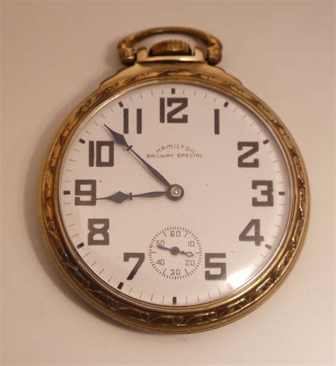 Hamilton B Railroad Pocket Watch Hamilton Railway Special