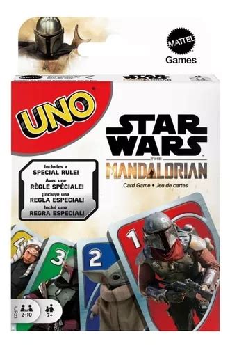 Jogo De Cartas Uno Star Wars The Mandalorian Mattel Original Mercadolivre