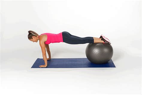 How To Do A Pike To Plank On A Ball Popsugar Fitness