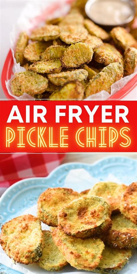 Airfryer Parmesan Dill Fried Pickle Chips Artofit