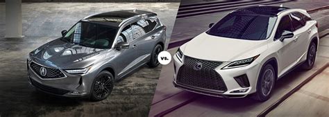 2023 Acura MDX vs. 2023 Lexus RX 350 | Sterling Acura of Austin