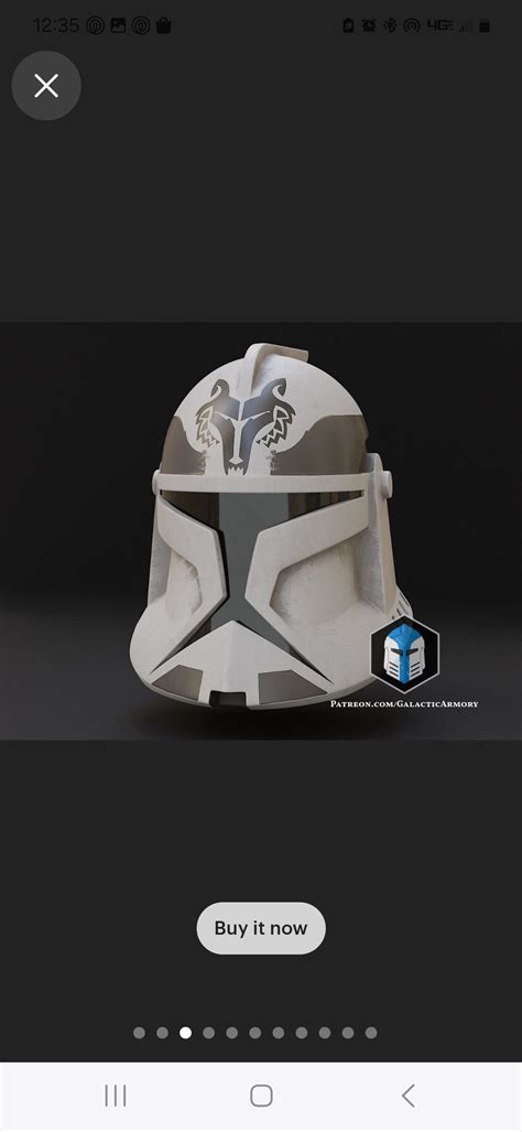 Phase 1 Animated Clone Trooper Helmet Raw 3D Print - Etsy