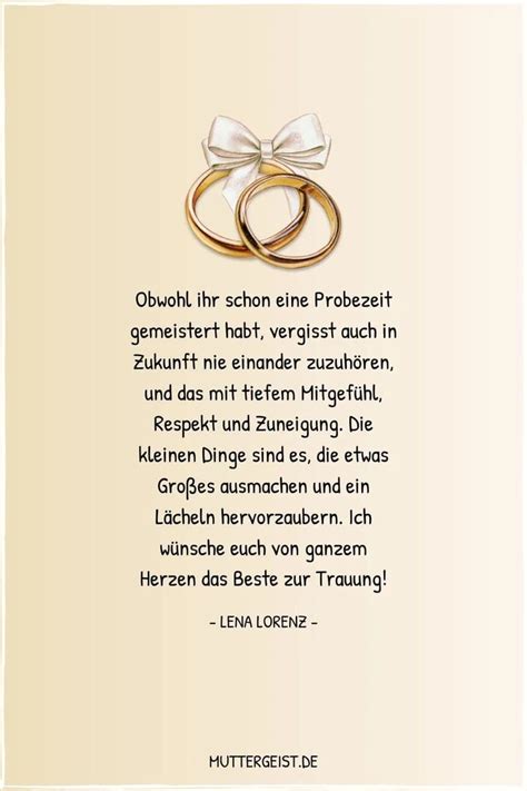 Herzliche Gl Ckw Nsche Zur Hochzeit Nach Langer Beziehung