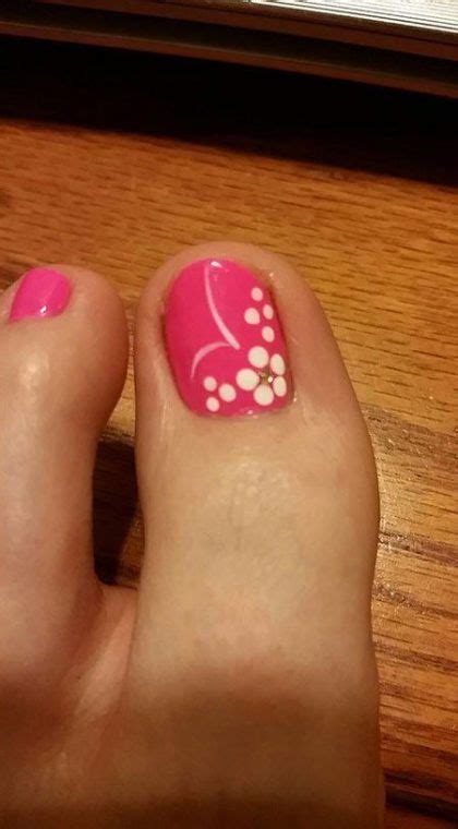 54 Ideas For Nails Design Flower Pedicure Designs Toenails Easy Toe