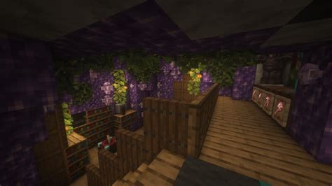 Amethyst Geode House Creative Build Series Minecraft Map