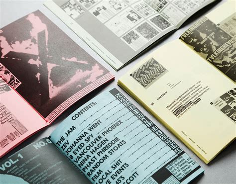 Zine Punk Zines Phenomenon Images Behance