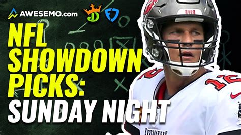 Nfl Dfs Showdown Live Before Lock Snf Week 4 Bucs Vs Patriots Showdown