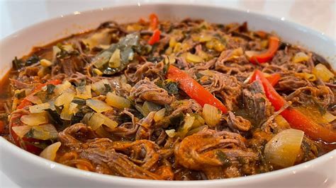 My Cuban Abuelas Ropa Vieja Recipe Cuban Style Shredded Beef YouTube