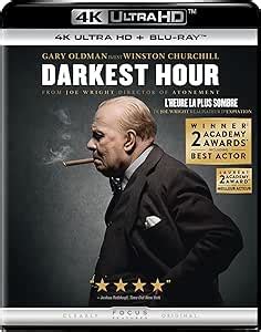 Darkest Hour 4K Ultra HD Blu Ray Amazon Ca Gary Oldman Kristin