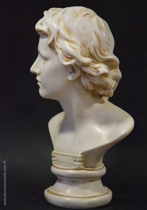 Busto De Alejandro Magno 62 X 36 X 20 Cm Escultura Decorativa