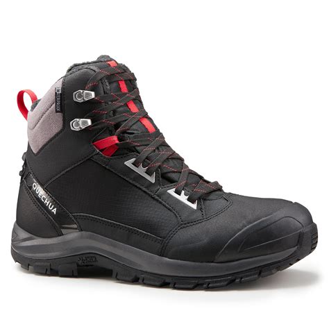 Botas De Senderismo Nieve Hombre SH520 X Warm Mid Negro Quechua