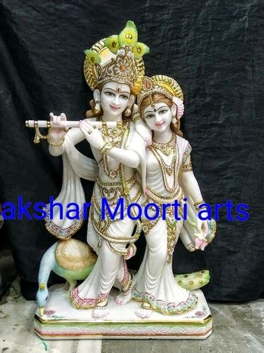 Marble Radha Krishna Statue At Inr In Jaipur Akshar Moorti Arts