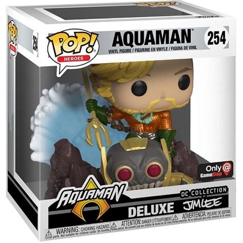 Funko Pop Dc Comics Aquaman 254 Exclusivo Original Colecionavel Moça