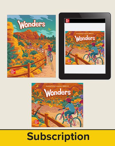 Wonders Grade Comprehensive Student Bundle With Year Subscription