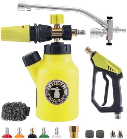 Amazon Pwaccs Pressure Washer Gun With Foam Cannon Short Pressure