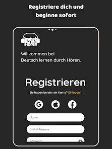 Deutsch lernen durch Hören Apps bei Google Play