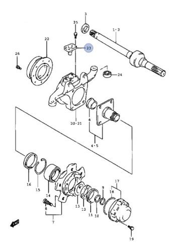 Pivote De Direccion Delantero Original Suzuki Samurai Cuotas Sin Inter S