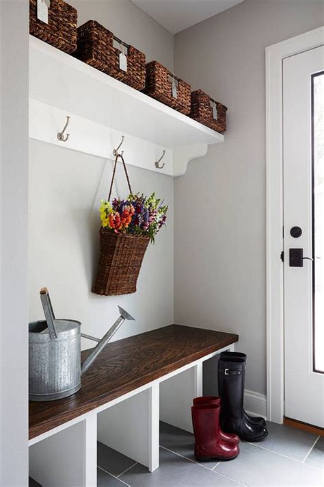 Diy Mudroom Bench With Hidden Boot Storage Off