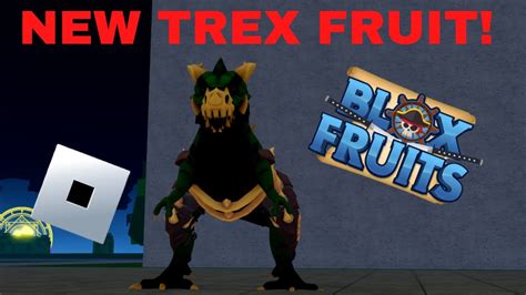 The New Trex Fruit Is Insane Roblox Blox Fruits Youtube