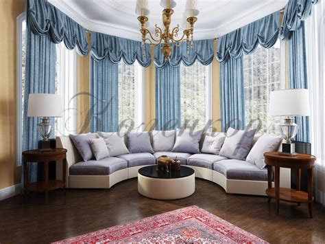 Оформление эркерного окна – советы и рекомендации