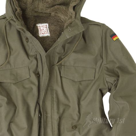 German Army Parka With Liner Olive