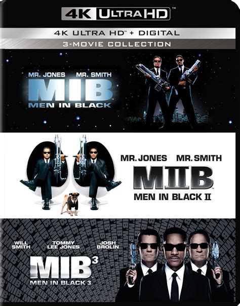 Customer Reviews: Men in Black Trilogy [Includes Digital Copy] [4K ...