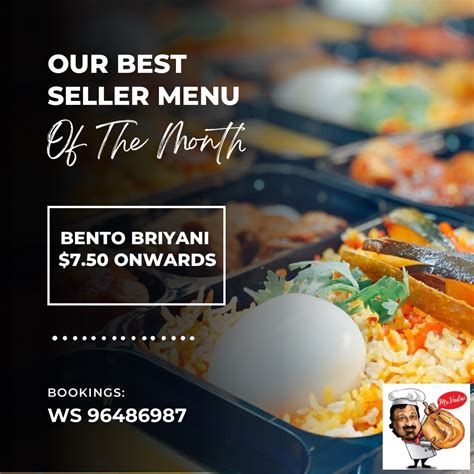 Bento Briyani Food Drinks Local Eats On Carousell