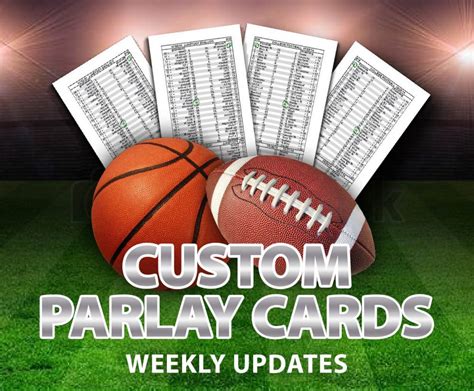 Custom Cards Printable Parlay Cards