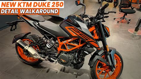 Finally 2023 Ktm Duke 250 Dark Galvano Colour 🔥 Duke 250 Detail Walkaround Youtube