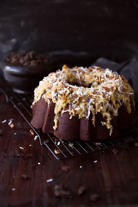 German Chocolate Bundt Cake - Broma Bakery