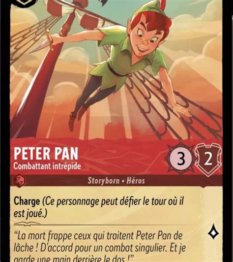 Peter Pan Combattant Intr Pide Lorcanews