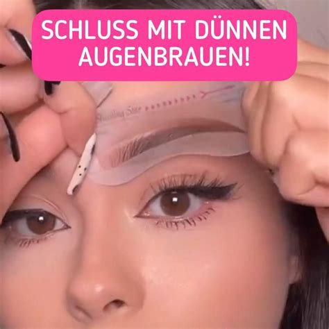 BROW STEMPEL Set für perfekte Augenbrauen Video Video