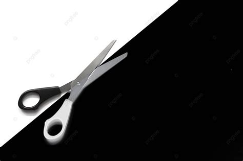 Scissors In Black And White Two Barber Copy Photo Background And ...