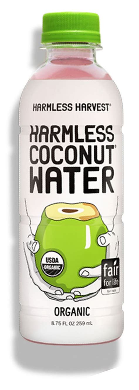 Amazon Harmless Harvest Organic Coconut Water Original 8 75oz