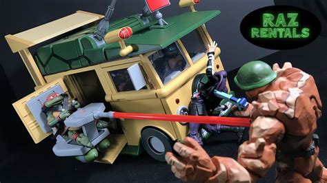 Tmnt Neca Fred Wolf Turtle Van Toy Review And Discussion Part Teenage