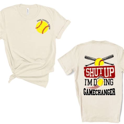 Game Changer Softball Tee - Etsy