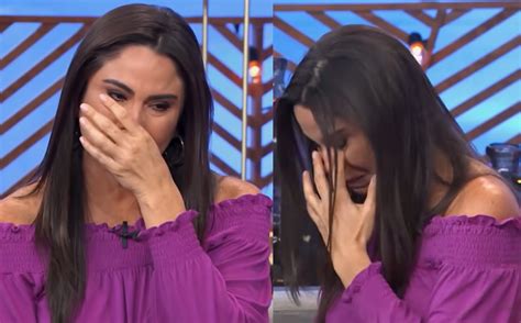 Paola Rojas Llora En Tv Al Recordar Escándalo Con Zague Fama