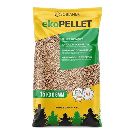 Pellet Drzewny Z Trocin Mm Sobianek Certyfikat En Plus A Kg Pellet