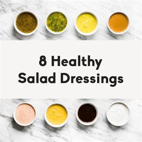 8 Homemade Healthy Salad Dressings | Ambitious Kitchen