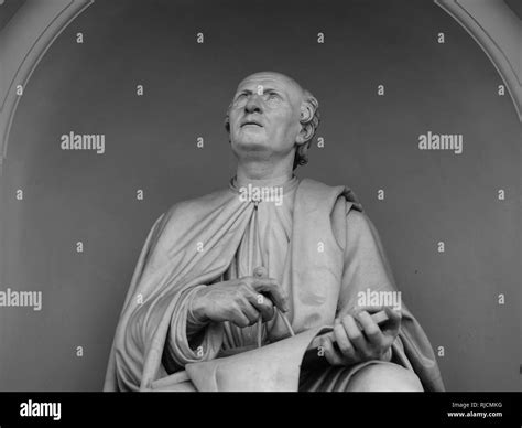 Statue Of Filippo Brunelleschi Looking Up At The Duomo Florence