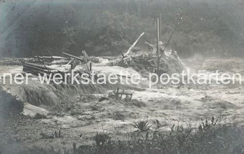 Fotokarte Feldkirch Hochwasser Wiener Werkst Tte Postkarten