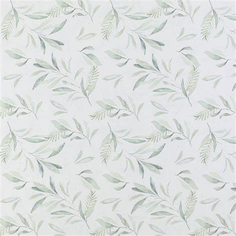 Watercolor Greenery Wrapping Paper