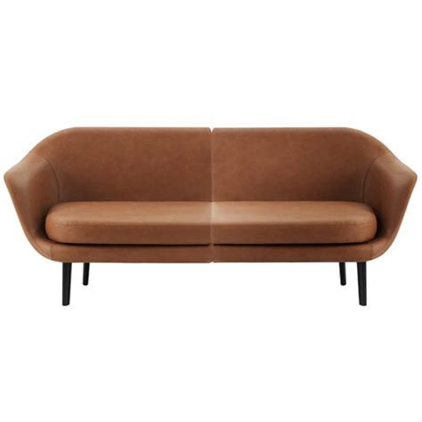 Normann Copenhagen Sum Modular Sofa Brown Leather Pre Used Design