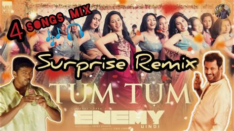 Tum Tum Surprise Remix 4 Songs Mix Tamil Remix Enemy Gowtham