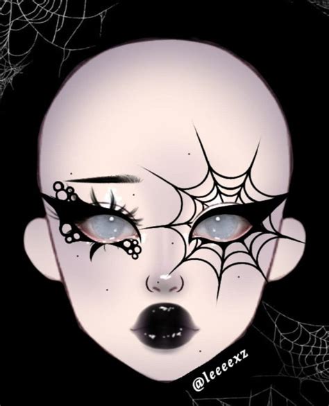 Makeup Boceto Graphic Makeup Makeup Drawing Halloween Makeup