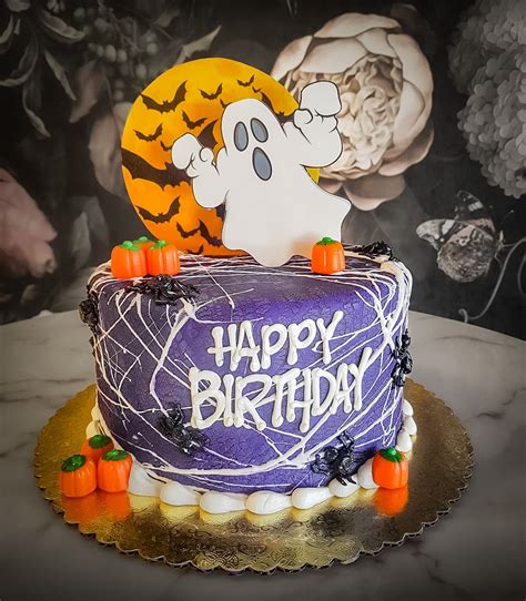 Halloween Night Cute October Birthday Delivery Rolling In Dough Bakery