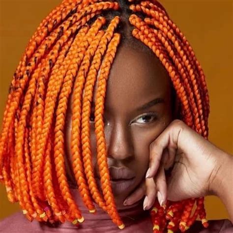 Top 50 bob box braids styles in 2018 | Bob box braids styles, Box braids styling, Blonde box braids